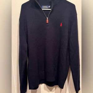 POLO Ralph Lauren blue label Men’s 100% Lambswool sweater. XL